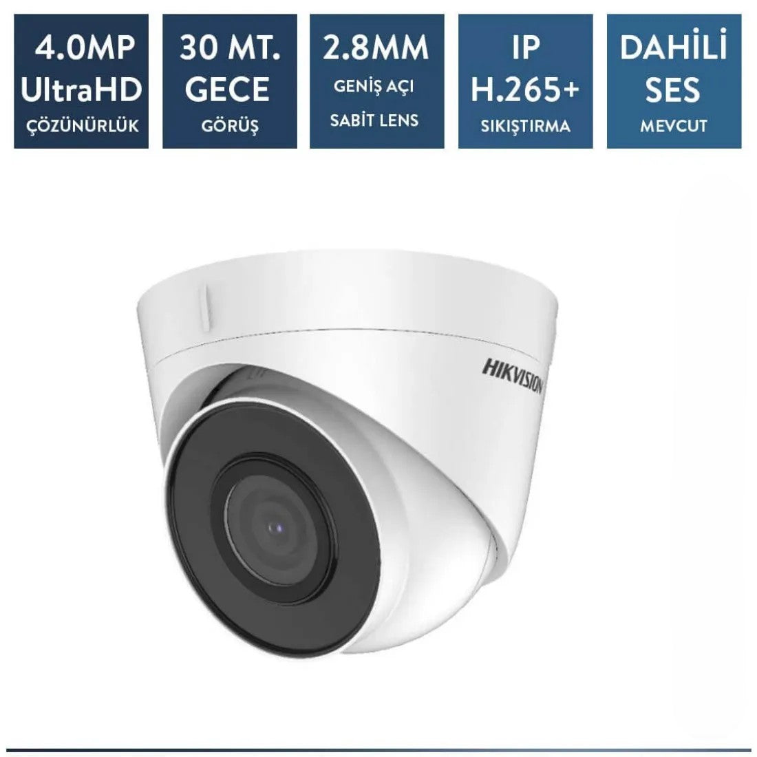Hikvision DS-2CD1343G0-IUF 4mp ip IR Dome Kamera