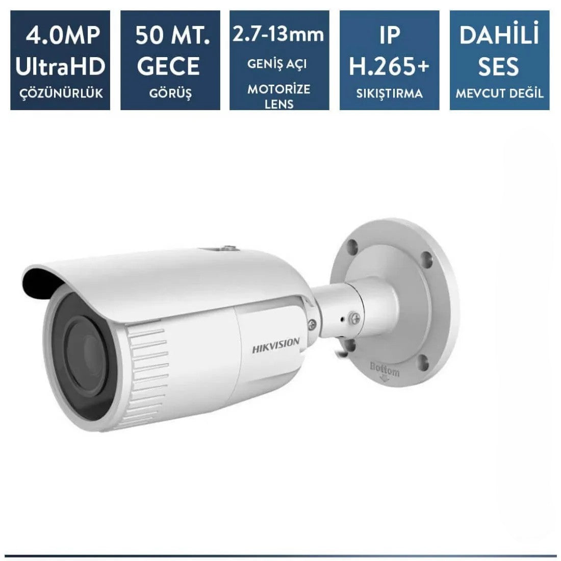 Hikvision DS-2CD1643G0-IZS/UK 4mp ip IR Bullet Kamera