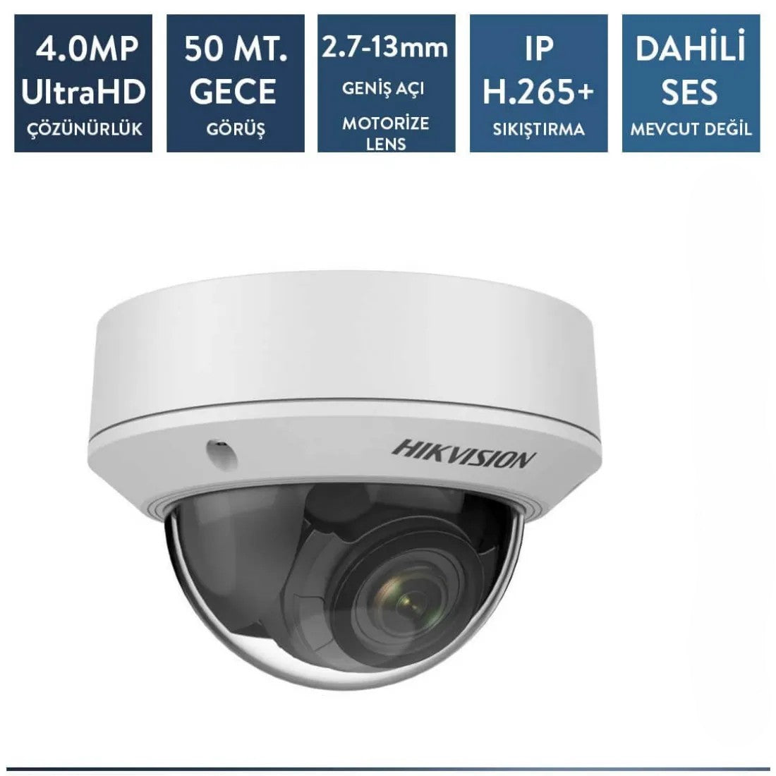 Hikvision DS-2CD1743G0-IZS/UK 4mp ip IR Dome Kamera