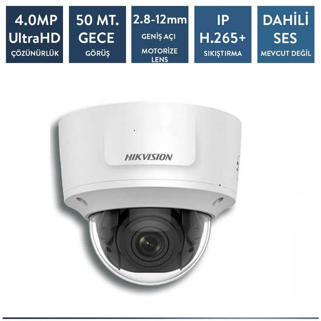 Hikvision DS-2CD2745FWD-IZS 4mp ip IR Dome Kamera