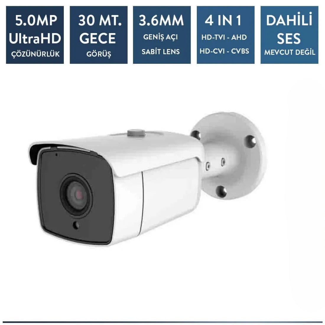 Techvision TC-6536H 5mp Metal Bullet Kamera
