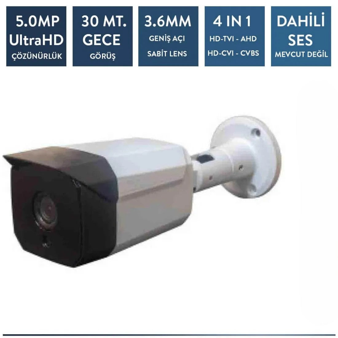 Techvision TC-8536H 5mp Metal Bullet Kamera
