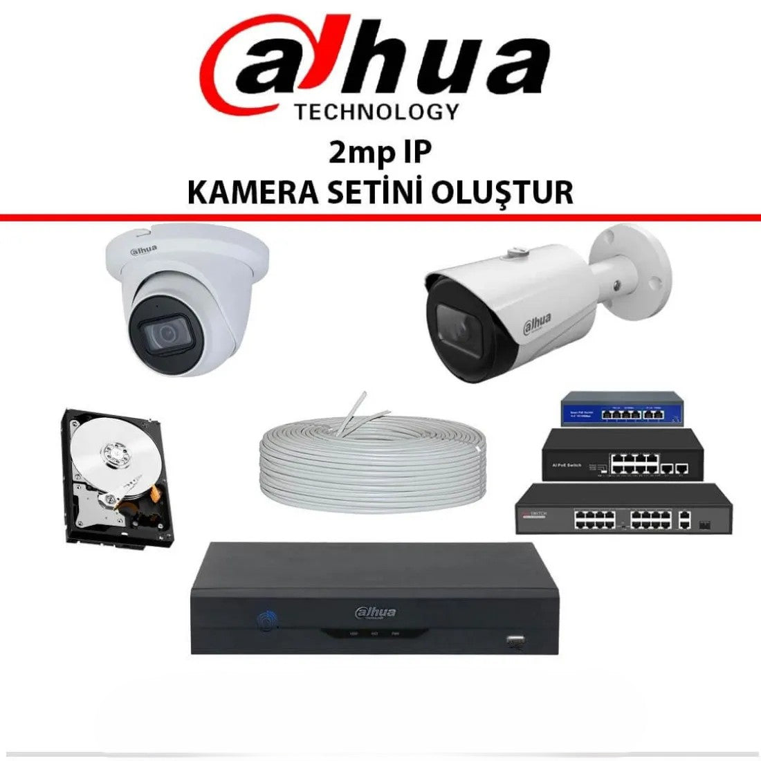 Dahua 2mp Ip - Kendi Setini Oluştur