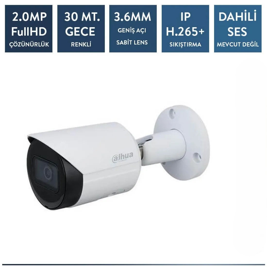 Dahua IPC-HFW2231S-S-0360B-S2 2mp ip Bullet Starlight Kamera