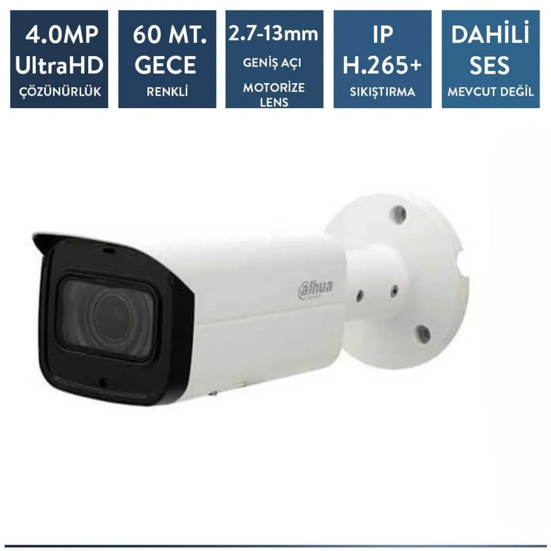Dahua IPC-HFW2431T-ZAS-27135-S2 4mp ip Bullet Starlight Kamera