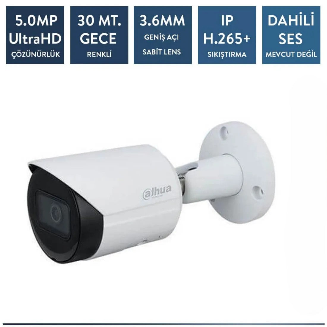 Dahua IPC-HFW2531S-S-0360B-S2 5mp ip Bullet Starlight Kamera