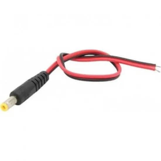 FİŞ KABLOLU TEK UÇLU KAMERA İÇİN 20 CM DC POWER JACK