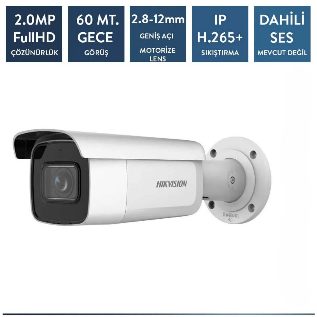 Hikvision DS-2CD2623G2-IZS 2mp ip IR Bullet Kamera