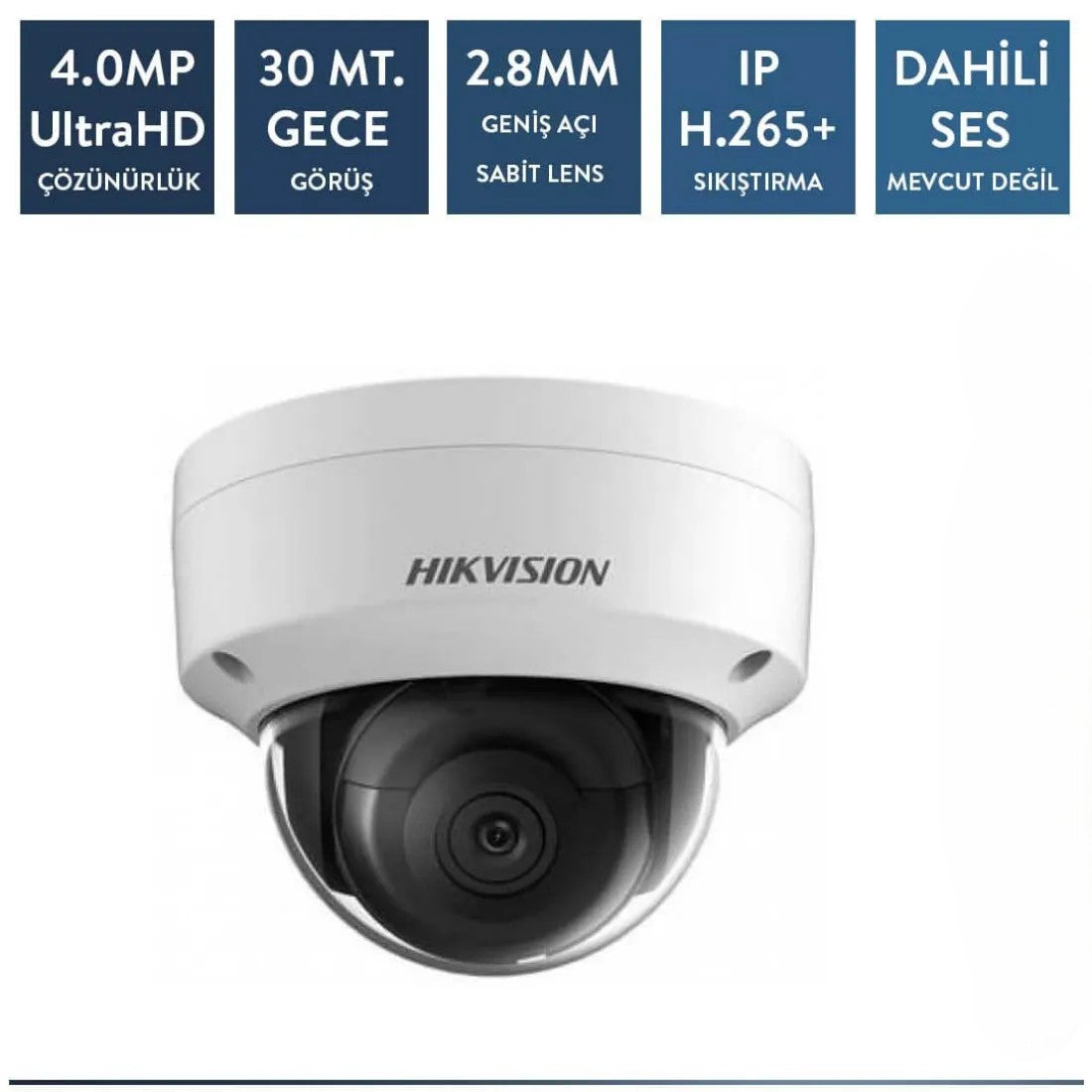 Hikvison DS-2CD2143G0-ISCKV 4mp ip IR Dome Kamera