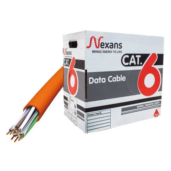 Nexans 305mt Halojen Free Bakır Cat6 Kablo