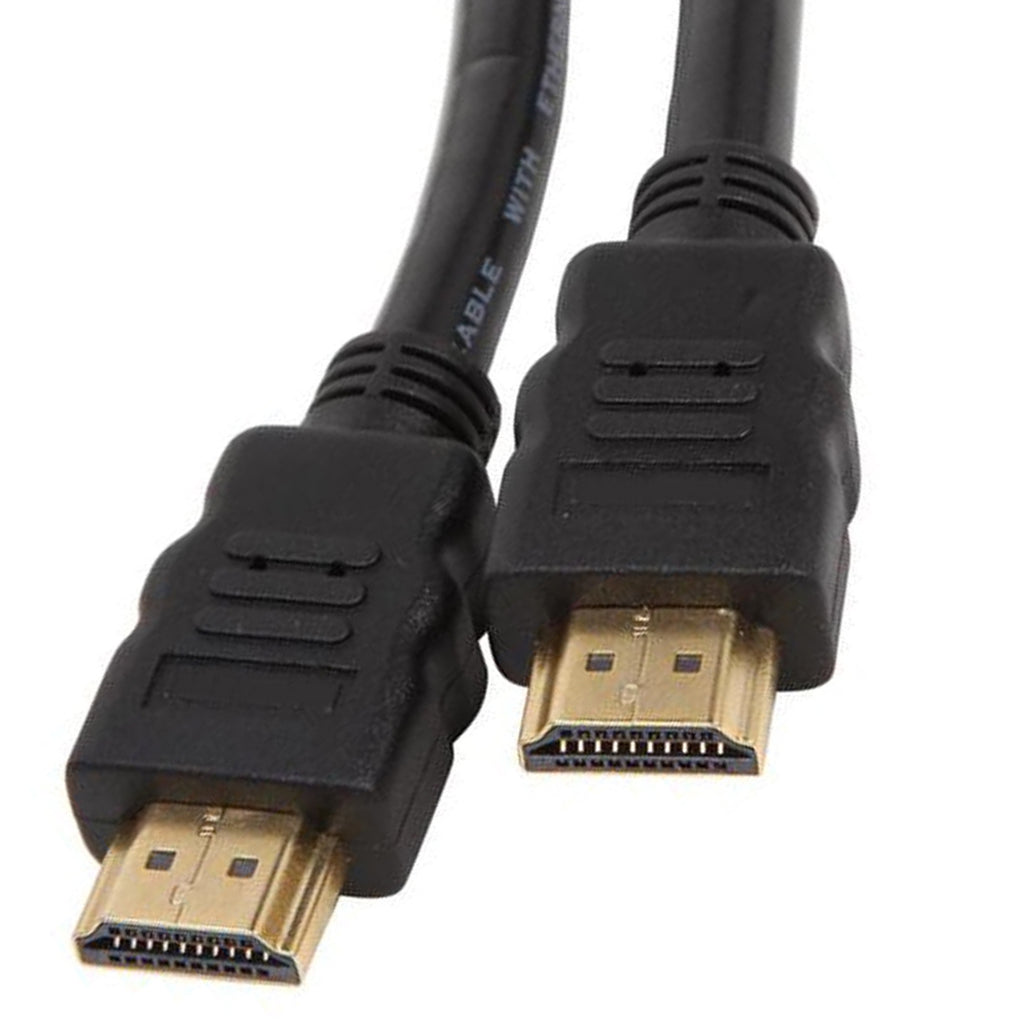 SİYAH PLASTİK DÜZ 30 METRE GOLD UÇLU FİLTRELİ HDMI KABLO