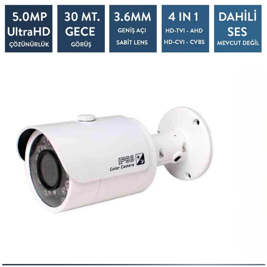 Techvision TC-4536H 5mp Metal Bullet Kamera